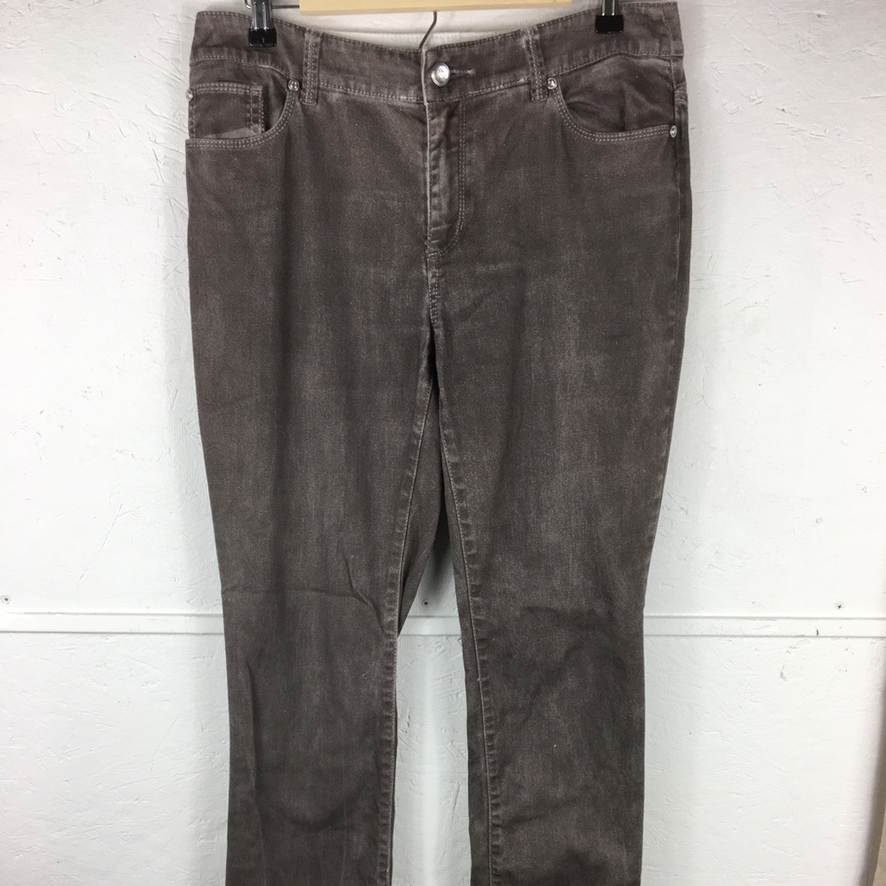 Chicos Platinum Ultimate Fit Slim Leg Jeans